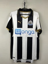 Newcastle United 2016 2017 Home Football Shirt Soccer Jersey Puma Mens size M