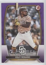 2023 Bowman Purple 100/250 Eguy Rosario #63 uk2