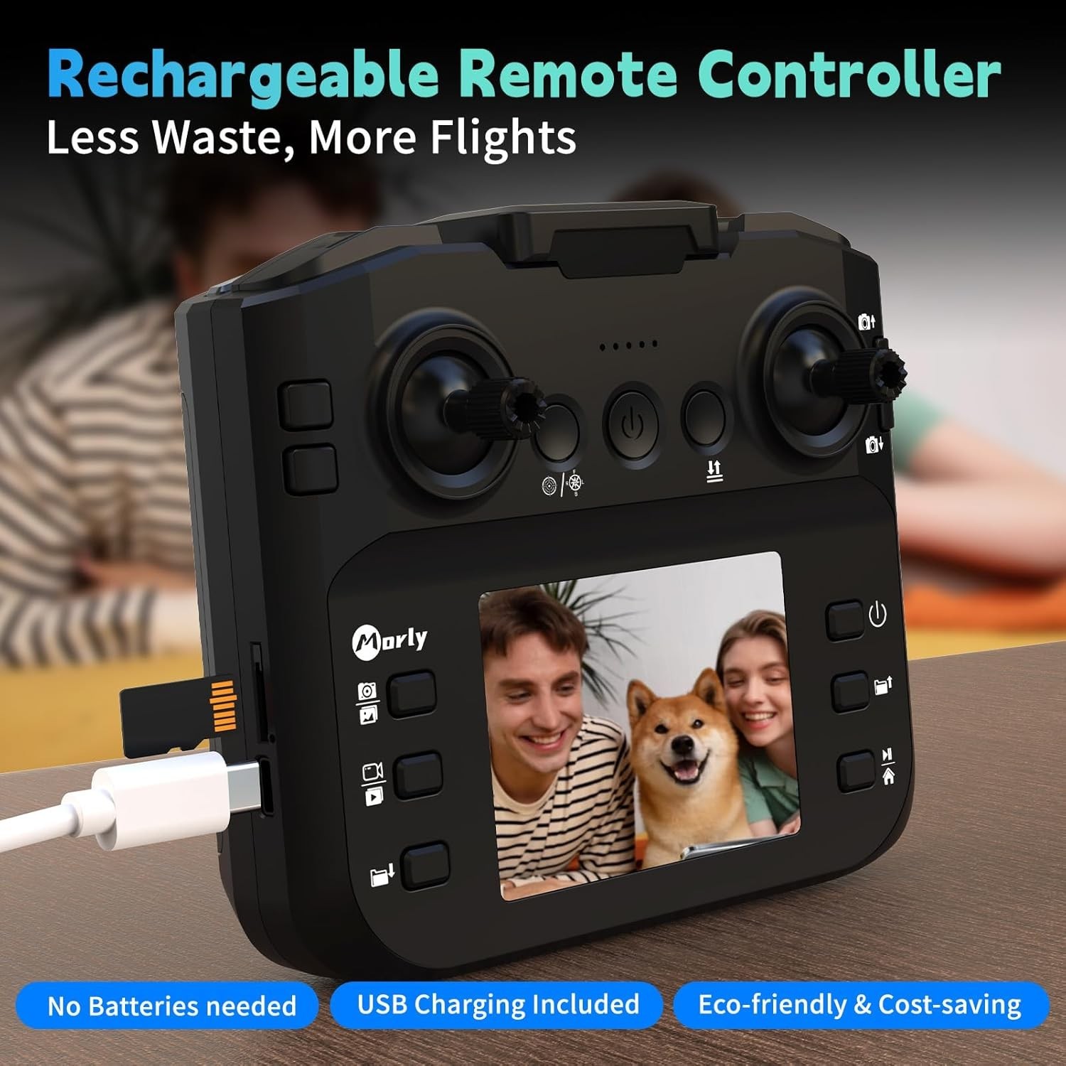 Experience Aerial Photography with M18LCD Drone: Lightweight, Portable & Dynamic