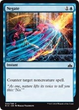 x4 Negate - Rivals of Ixalan - NM - MTG