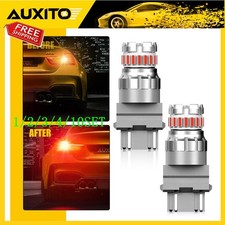 Led Brake Stop Tail Light Lamp Lamp 3157 3057 3357 4057 4157 Pure Red 110set
