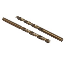 2pack 5.2mm Drilling Dia Straight Round Shank HSS Cobalt Metric Twist Drill Bit