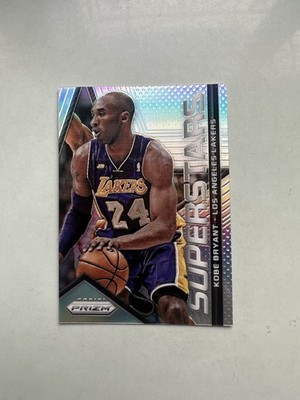 2014 Panini Prizm Superstars Silver Kobe Bryant Los Angeles LA Lakers