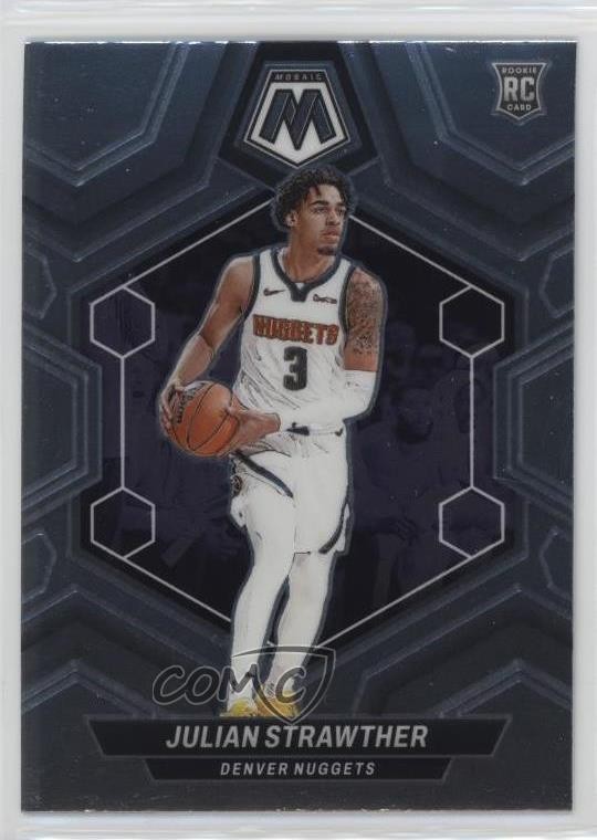 2023-24 Panini Mosaic Rookies Julian Strawther #214