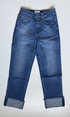 CLOSED, Jeans, Gr. 25, Blau, Made in Italy, Umschlagsaum. Cropped, Neuwertig