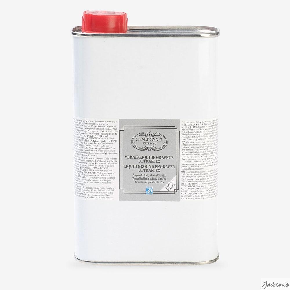 Charbonnel Ultraflex Etching Ground Varnish Asphaltum 500ml Plate Etching