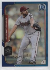 2015 Bowman Chrome Blue Refractor 141/150 Josh Collmenter #78 0l2