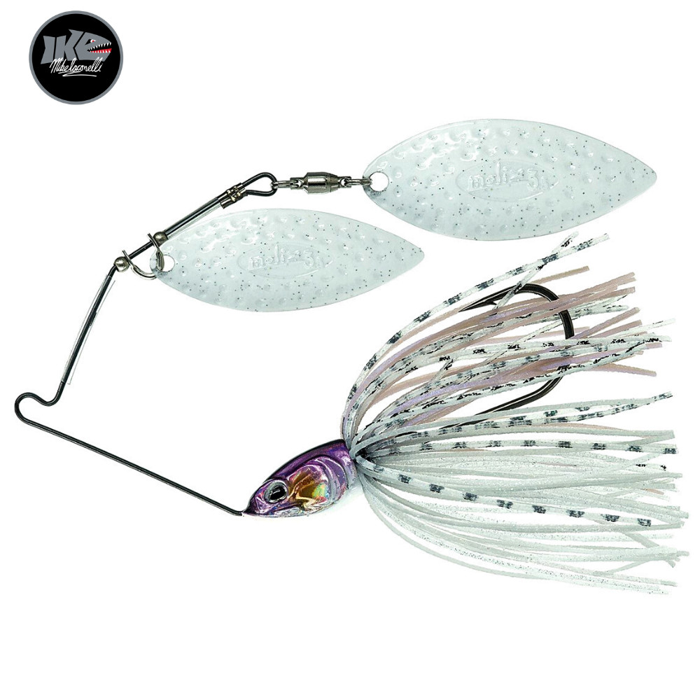 MOLIX By Mike Iaconelli Lover TITANIUM Spinnerbait 14g (1/2oz) Purple Sinsay - Image 1