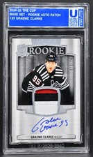 2024-25 UD The Cup Base Set Rookie Auto Patch Clarke 125 RC Auto Patch 2316