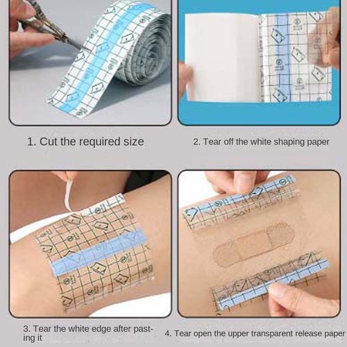 Second Skin Bandage Tattoo Aftercare Bandage Waterproof Tattoo Film Lady/Girls - Picture 4 of 12