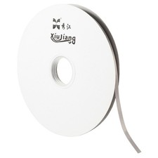 0.28" Wide 100 Yards Satin Ribbon Double Face Craft Roll Decoration Gray