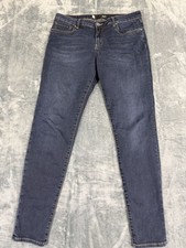 Kut From The Kloth Womens Dark Wash Blue Denim Skinny Jeans Size 12