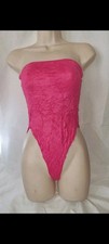 Gorgeous pink BOOHOO bodysuit Lingerie top Size 6