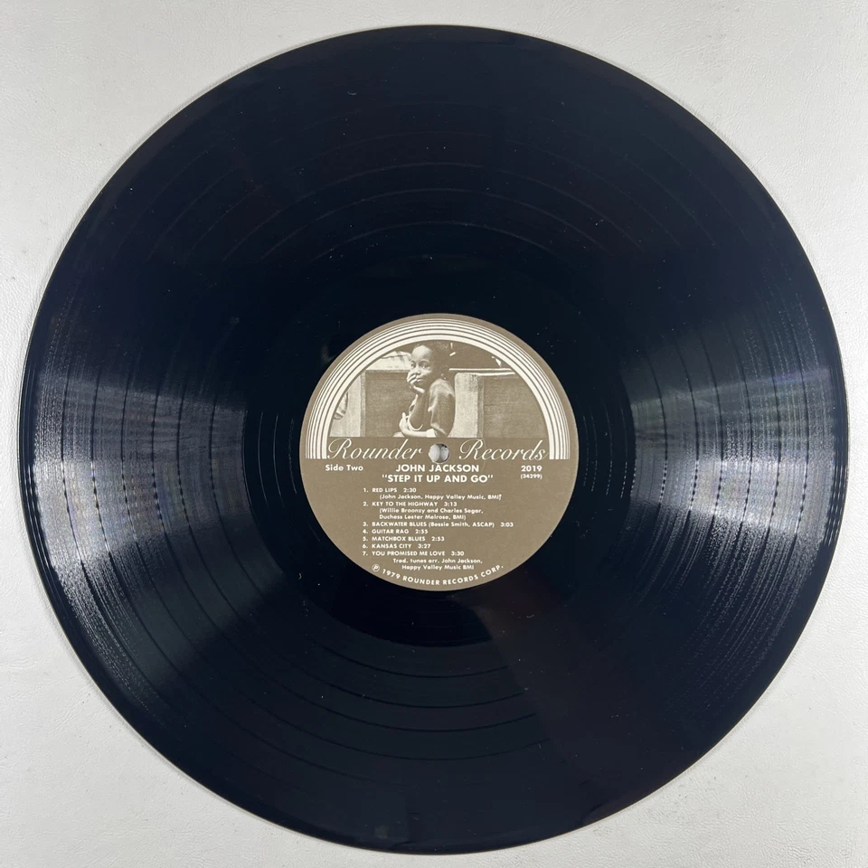 John Jackson “Step It Up And Go” LP/Rounder Records 2019 (EX) 1979 Blues Foto 4 de 4