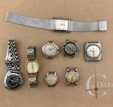 Lotto orologi donna non funzionanti per ricambi: Omega, Zenith Lanco, Titus