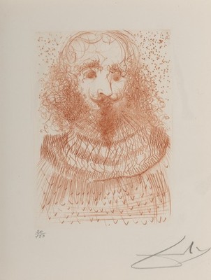 Salvador Dalí Viel Lärm um Shakespeare 1968 Bild 9 A1-A4 Plakat Kunst Gemälde