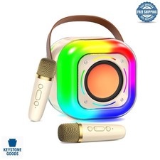 All-in-One Karaoke System with 3.5" Subwoofer and Bluetooth   Perfect for All