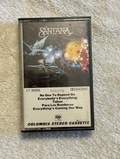 Santana 3 Cassette Tapes Vintage