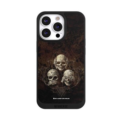Handyhülle für Apple iPhone 13 Pro Art Gothic Totenköpfe