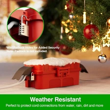 RESTMO IP55 Small Outdoor Electrical Box Waterproof Extension Cord Cover