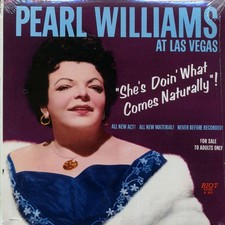 VINYL Pearl Williams - At Las Vegas (1963 ORIGINAL PRESS)