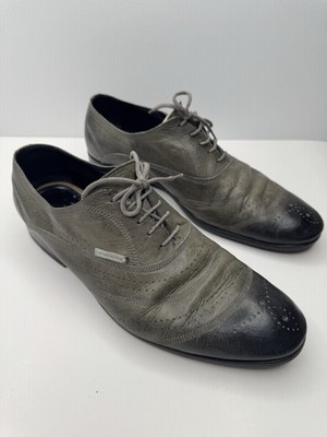 Alessandro Dell acqua Men s Shoes Dress Shoes Gray 44