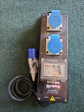 Duraplug Combi Bloc - Twin 16a Output W. RCCB