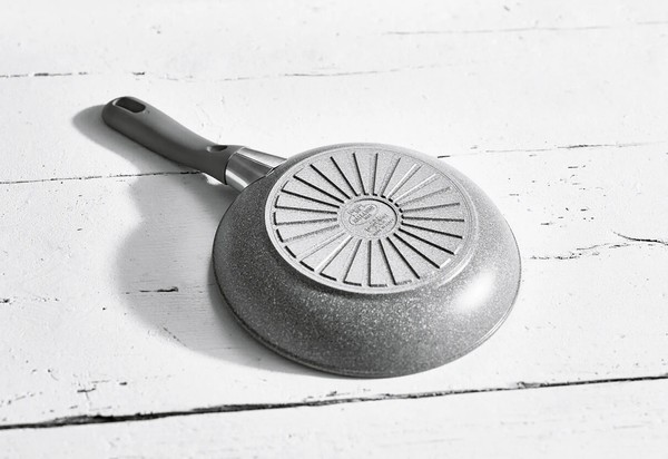 Ballarini Bratpfanne 20Cm Induktion Antihaft Granit-Look Grau Aluminium-image