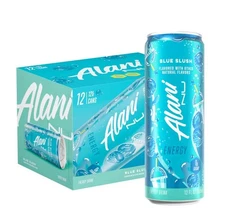 Alani Nu Energy Drink- Blue Slush 12 pack (Packaging May Vary)
