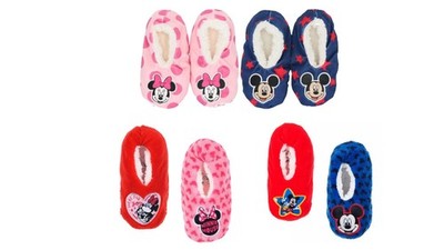 Mickey Maus Hausschuhe Pantoffel Puschen Minnie Größe: 23-25 26-28 29-31 32-34