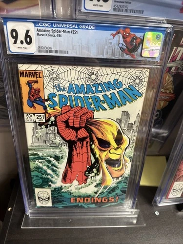 Amazing Spider-Man 251 CGC 9.6 NM+ White Pages, vs. Hobgoblin New Case