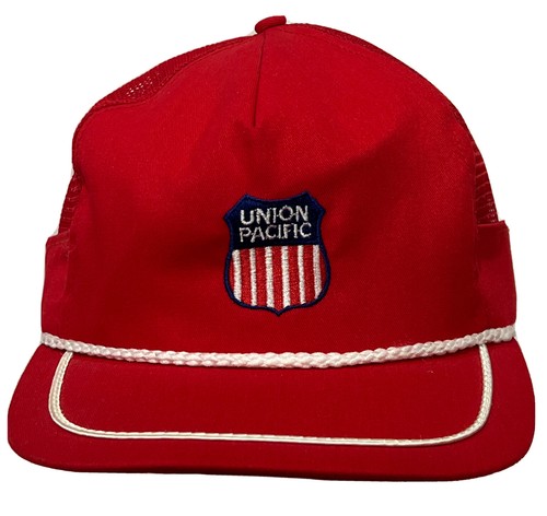 Union Pacific Railroad Railway Red Side 
