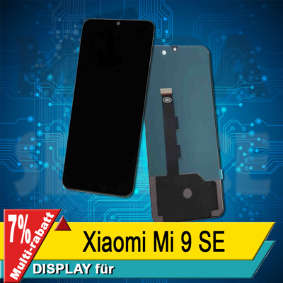 Display Für Xiaomi Mi 9 SE Komplettes Bildschirm Lcd Touch TFT Schwarz