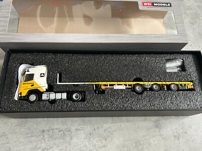 WSI 1:50 Aertssen DAF XG 4x2 + flatbed megatrailer