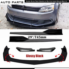 Front Bumper Lip Splitter Spoiler Side Skirt For Vw Scirocco R-line Bod Kit Front Bumper Lip Splitter Spoiler Side Skirt For Vw Scirocco R-line Bod Kit
