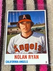 1978 HOSTESS #83 NOLAN RYAN ANGELS H.O.F. NM HAND-CUT VINTAGE BASEBALL CARD!
