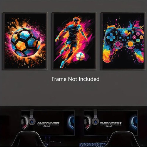 Canvas Wall Art Decor, Paintings Art Game Controller - Picture 7 of 8