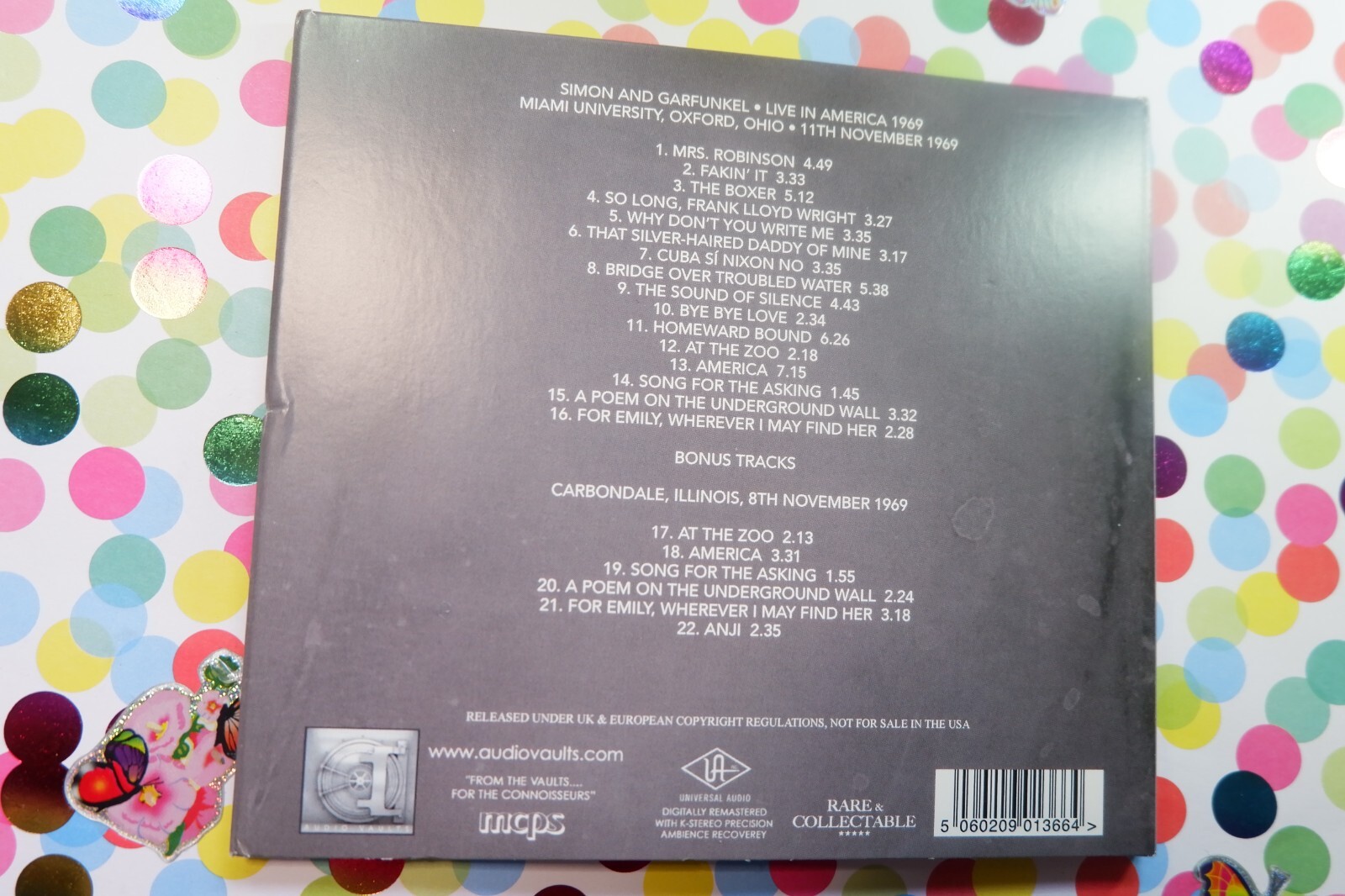 Simon & Garfunkel Live in America 1969 New CD Fast Freepost eBay