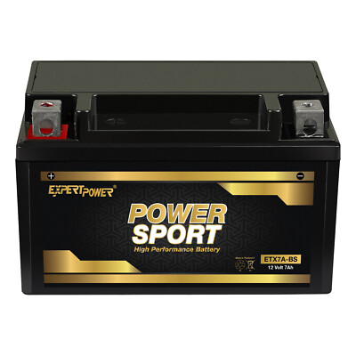 YTX7A-BS Battery Replacement for BikeMaster MG7A-BS