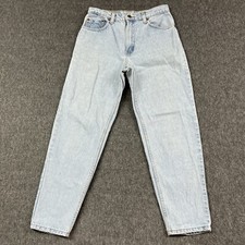 Vintage Levis 551 Jeans Womens 10 Petit 28x27 Blue Relaxed Tapered Denim 90s