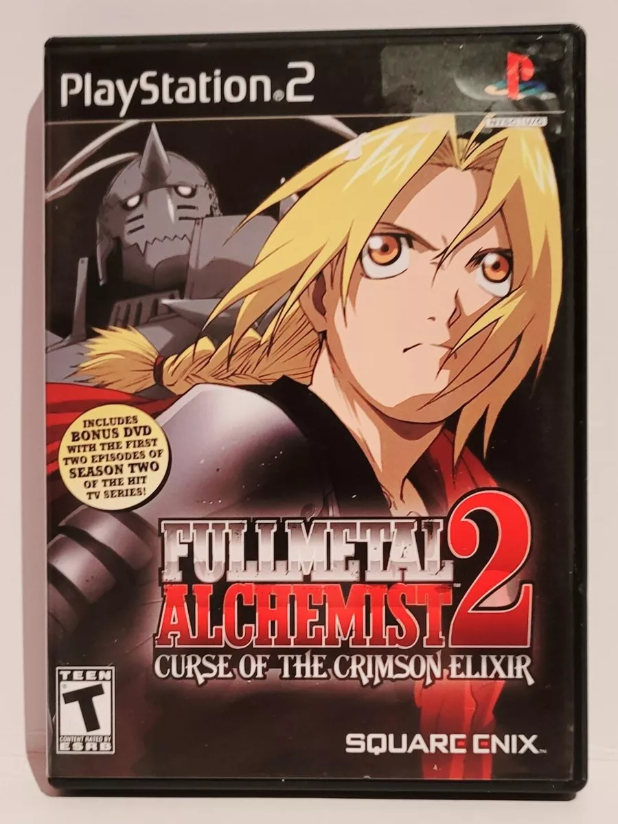 PS2 FullMetal Alchemist 2 -Curse of the Crimson Elixir CIB