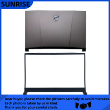 New for MSI Pulse GL76 11UDK SCK MS-17L2 17.3" Laptop LCD Back Cover/ LCD Bezel