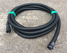Flexibles Leerrohr schwarz 25 mm 6 Meter L&auml;nge mit 2 Verschraubungen und Durchzugsschnur