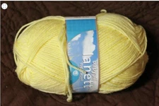 Lanett Superwash Yarn by Sandness Garn Yellow 2001