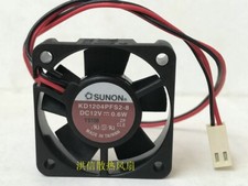 SUNON 4010 KD1204PFS2-8 DC12V 0.6W 40  10MM 2-wire cooling fan