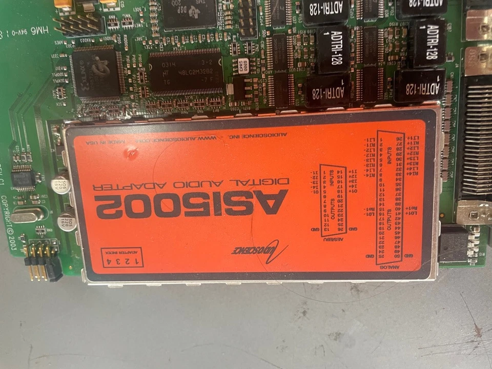 Audioscience ASI5002 digital audio adapter card ASI5000 rev c1 - Image 3 of 4