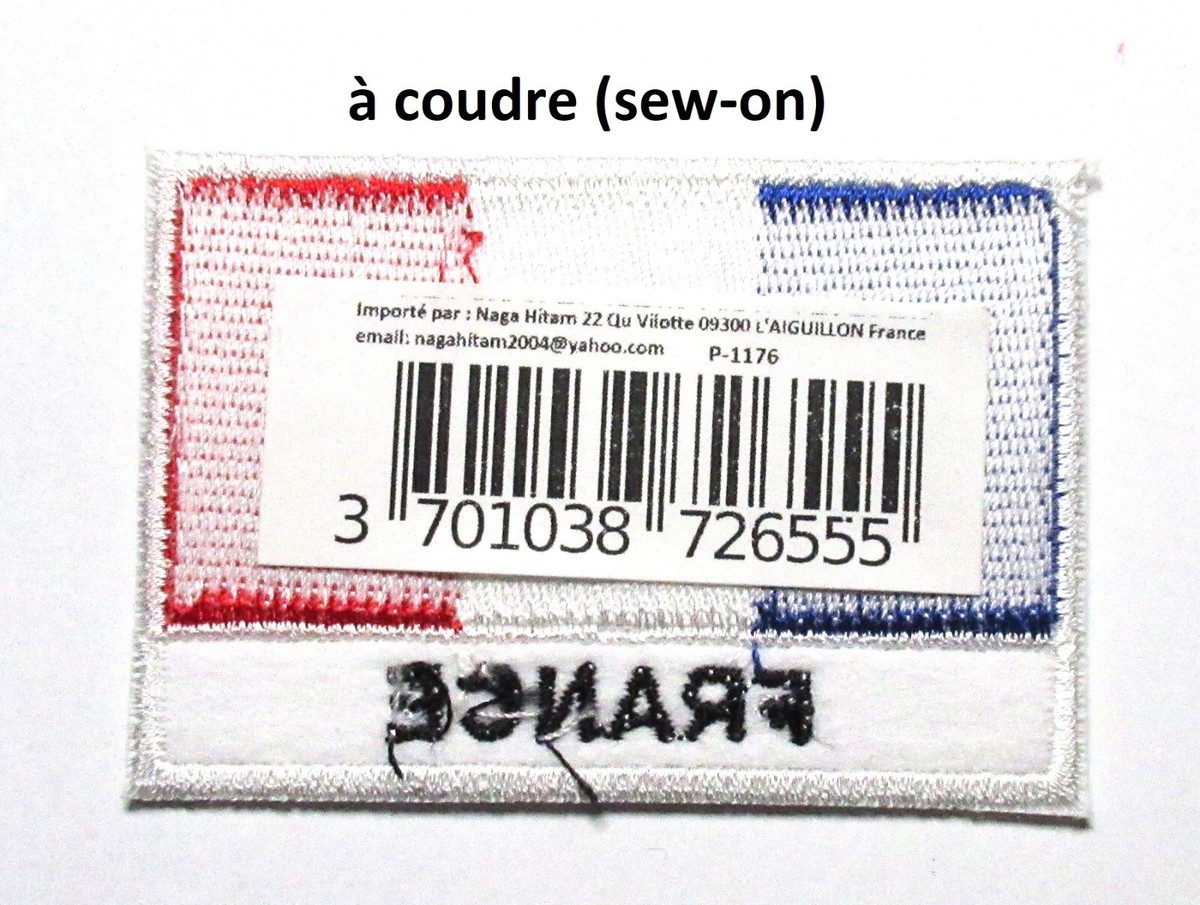 Patch écusson PVC DRAPEAU FRANCAIS - Elite Gun Shop