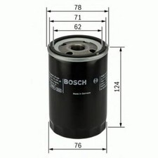 BOSCH CAR OIL FILTER P3340 - 0451103340