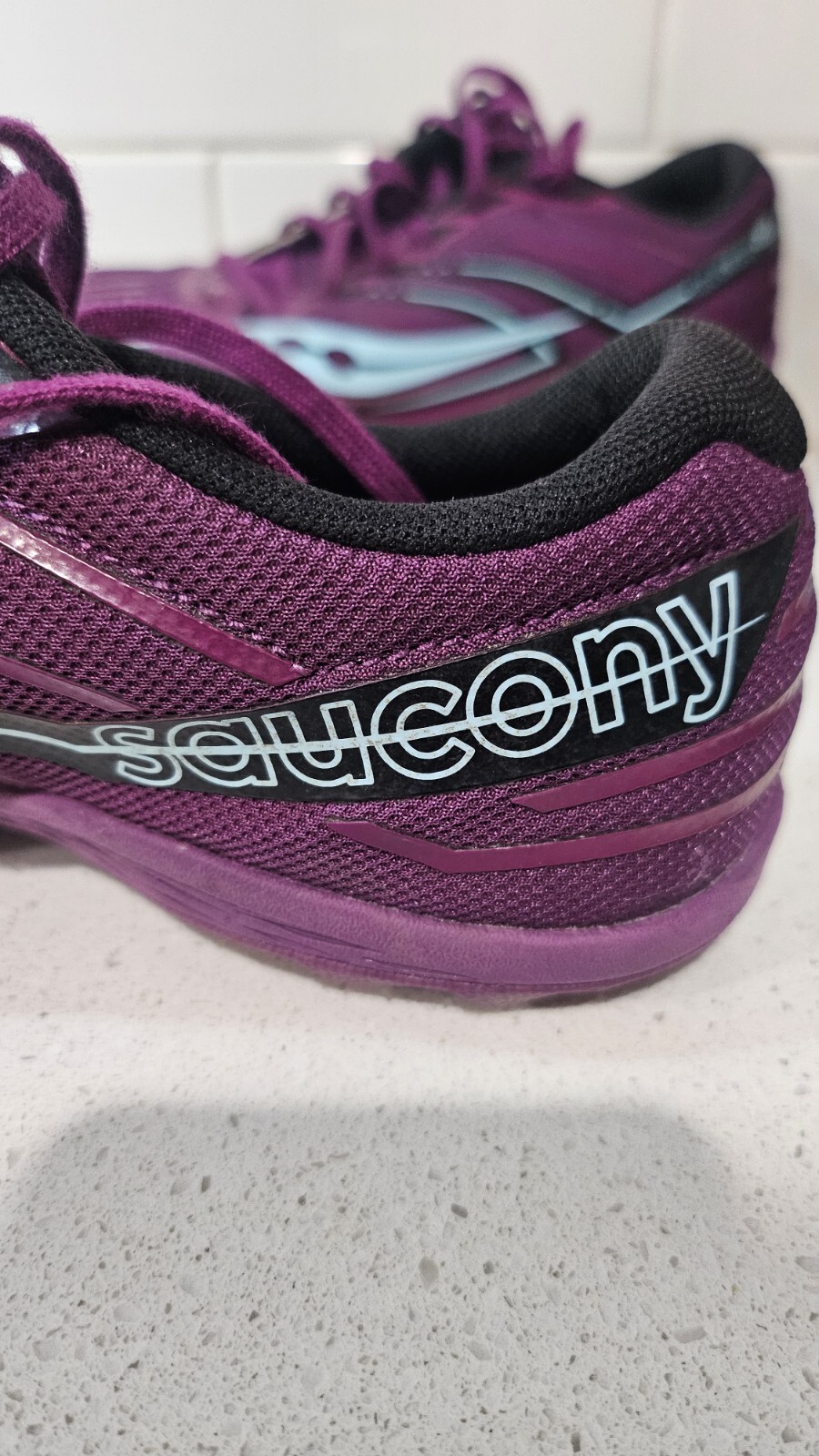 SAUCONY KILKENNY XC7 Spike Womens Size 7 Purple Blue Running Track Cleats... thumbnail 6