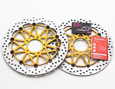 320mm Brembo SuperSport HPK Front Discs for Ducati Monster